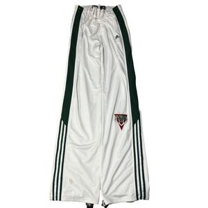 adidas NBA Milwaukee Bucks Player Issued Game Warmup Snap Pants XXLT + 6"‎